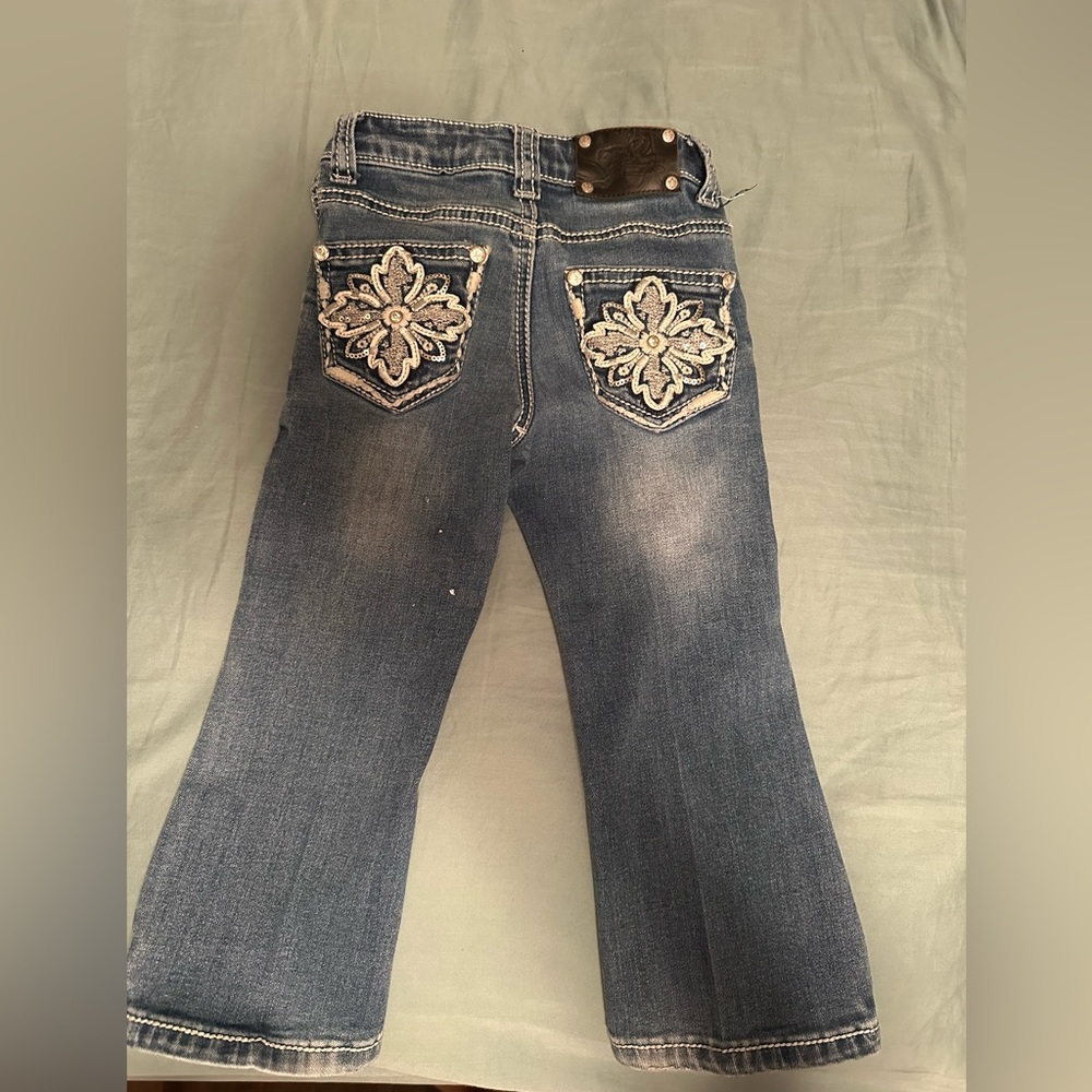 Wired Heart brand 3T toddler boot cut jeans